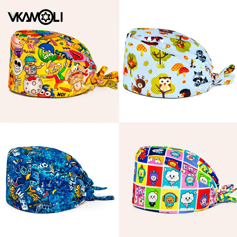 Medical Lab Notes - Musical note Print Scrubs Hats Laboratory