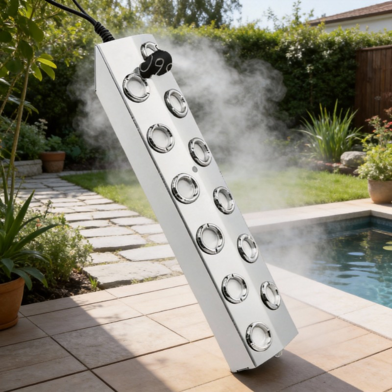 6 Head Nebulizer Pool Mist Mac - Nebulizer Machine reseña y precio
