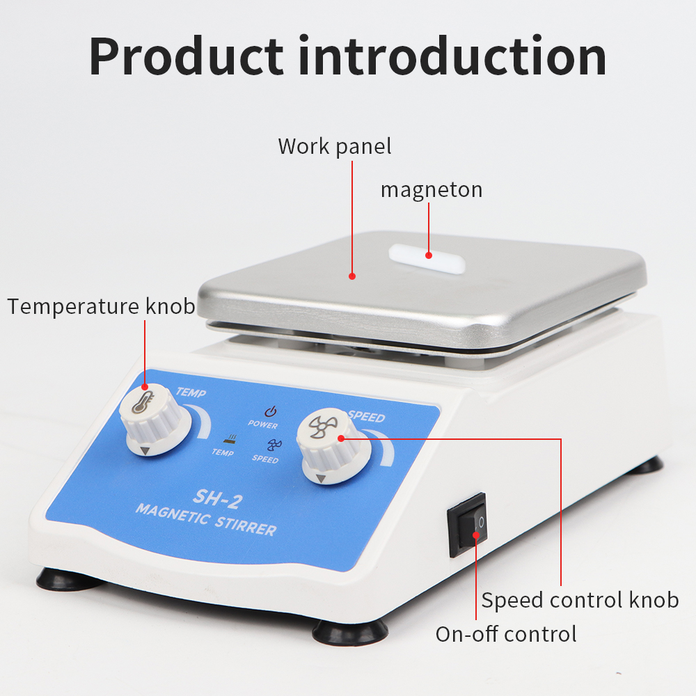 Heating Magnetic Stirrer Mixer - Magnetic Stirrer Hotplate reseña y precio