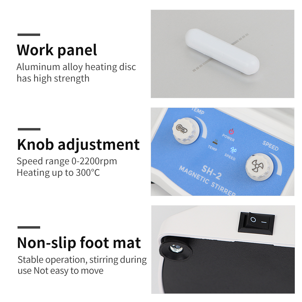 Heating Magnetic Stirrer Mixer - Magnetic Stirrer Hotplate reseña y precio