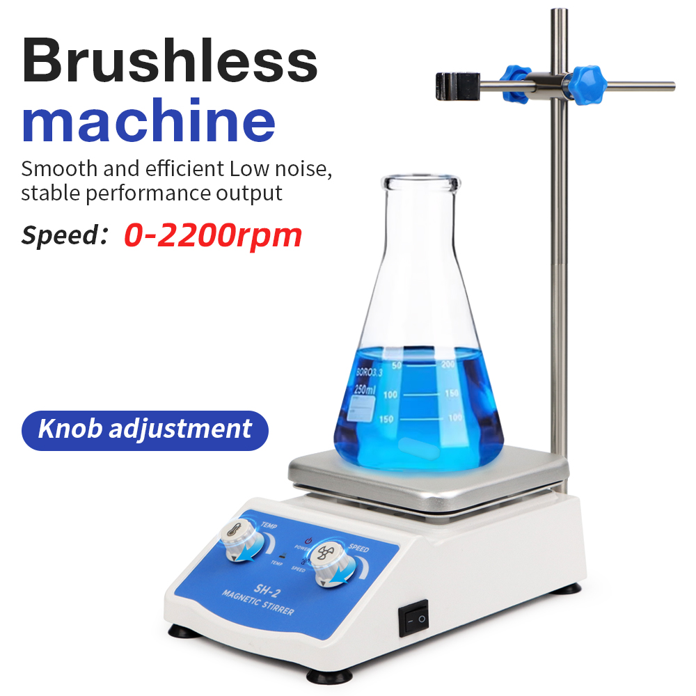 SH-2 Heating Magnetic Stirrer  - Magnetic Stirrer Hotplate reseña y precio