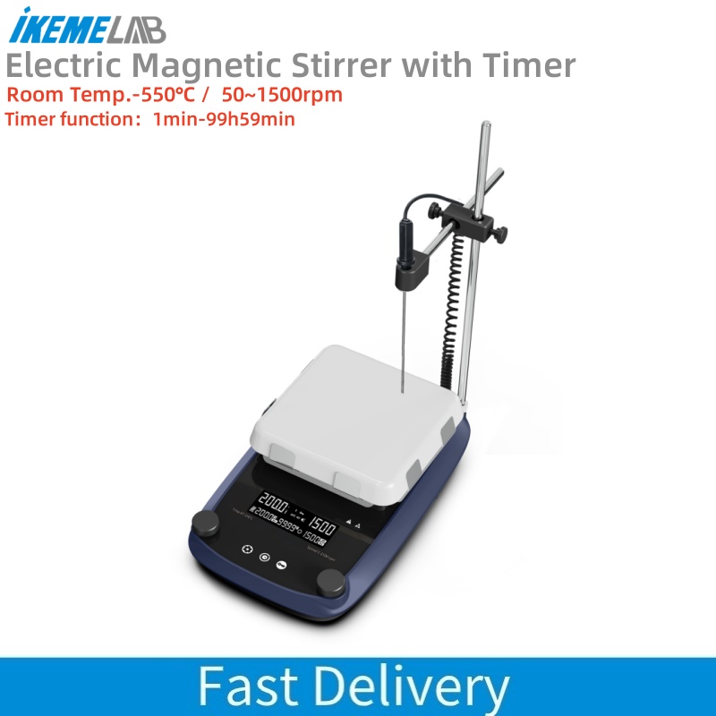 IKEME LCD Digital Display Magn - Magnetic Stirrer Hotplate reseña y precio