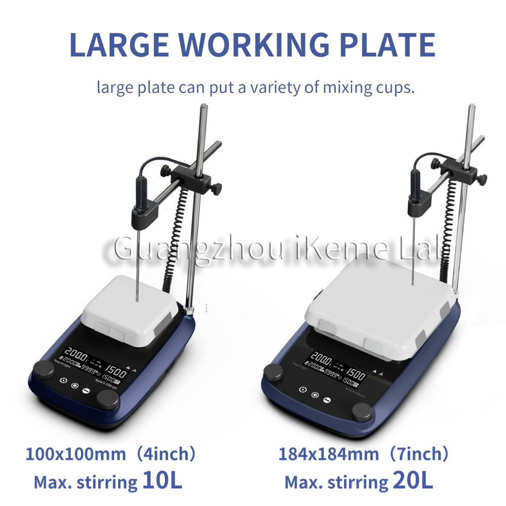 IKEME LCD Digital Display Magn - Magnetic Stirrer Hotplate reseña y precio