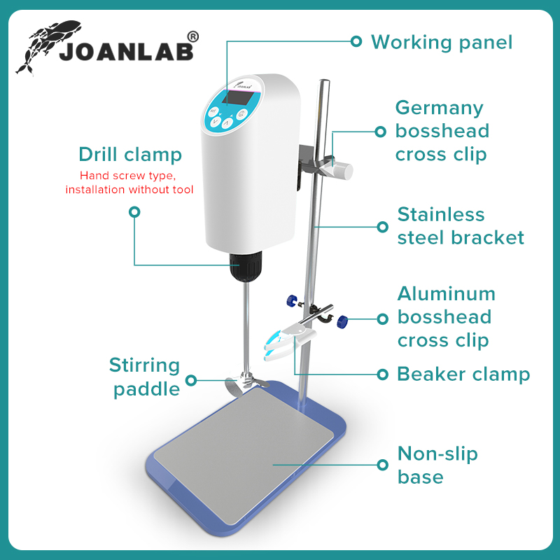 JOANLAB 110V To 220V Laborator - Magnetic Stirrer Hotplate reseña y precio