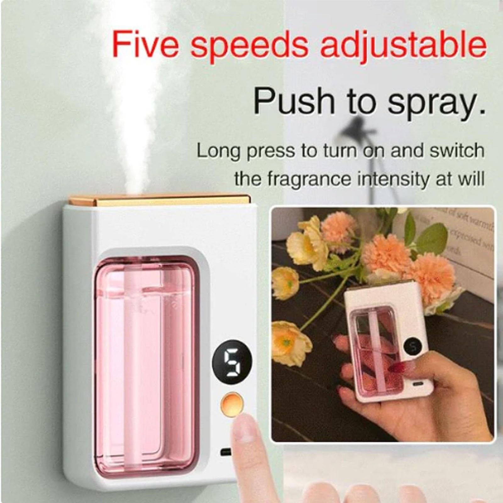 40ML Automatic Home Fragrance  - Nebulizer Machine reseña y precio