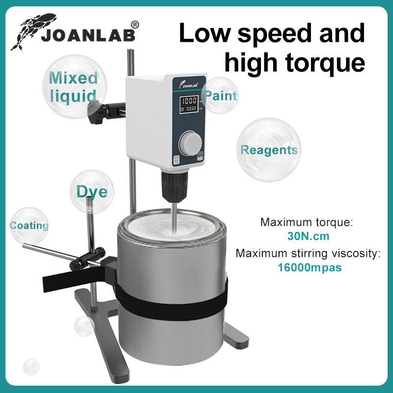 JOANLAB Liquid Mixer Lab Elect - Magnetic Stirrer Hotplate reseña y precio