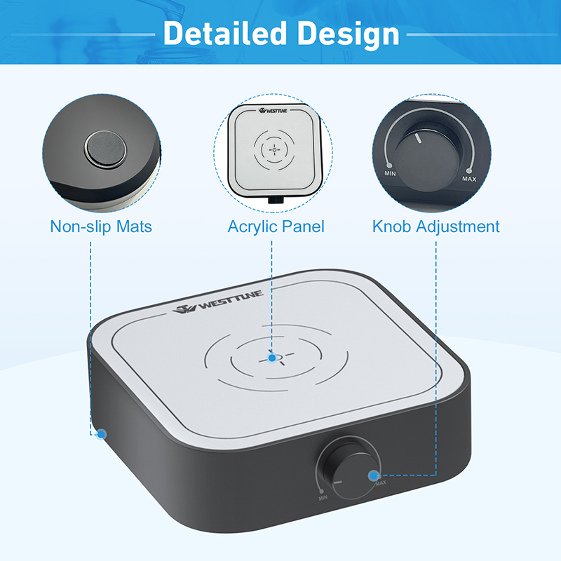 WESTTUNE Rechargeable 3000rpm  - Magnetic Stirrer Hotplate reseña y precio