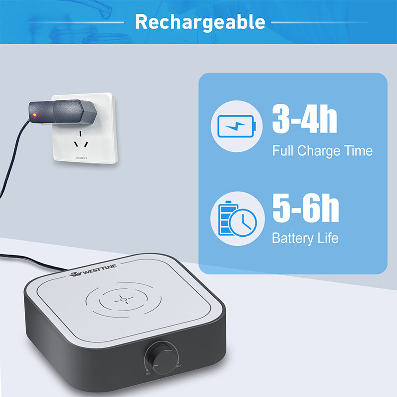 WESTTUNE Rechargeable 3000rpm  - Magnetic Stirrer Hotplate reseña y precio